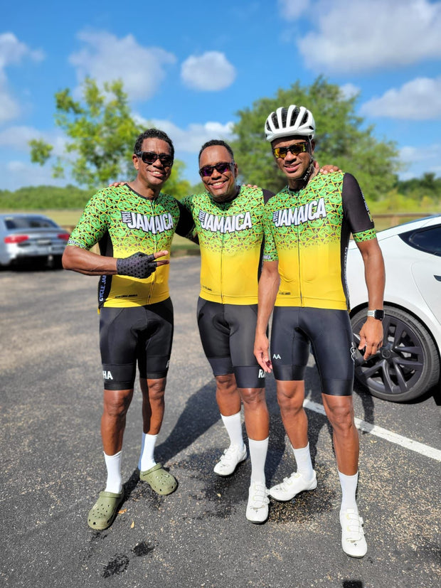 Elite Cycle Jamaica Flags jersey     ( M-6A  W-6B)