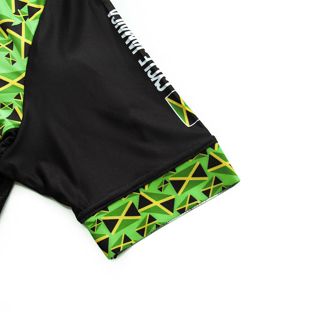 Elite Cycle Jamaica Flags jersey     ( M-6A  W-6B)