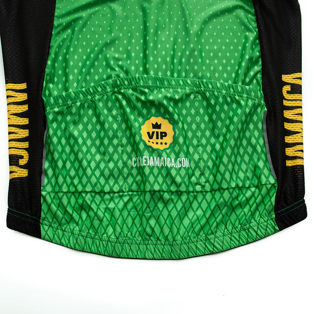 Elite Cycle Jamaica VIP repeaters jersey      M-28  W-17