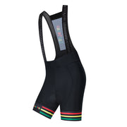 Black Elite Bib Stripe Bibs - - M 10x W 20x