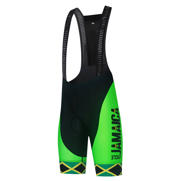 Green sales cycling bibs