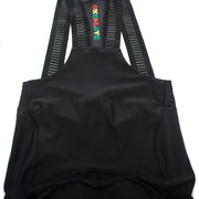 Black Elite Bib Stripe Bibs - - M 10x W 20x