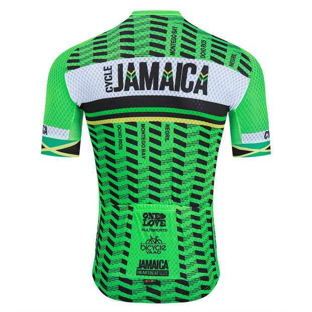 Classic -Cycle Jamaica Green Jersey. (M 7x W 29x)