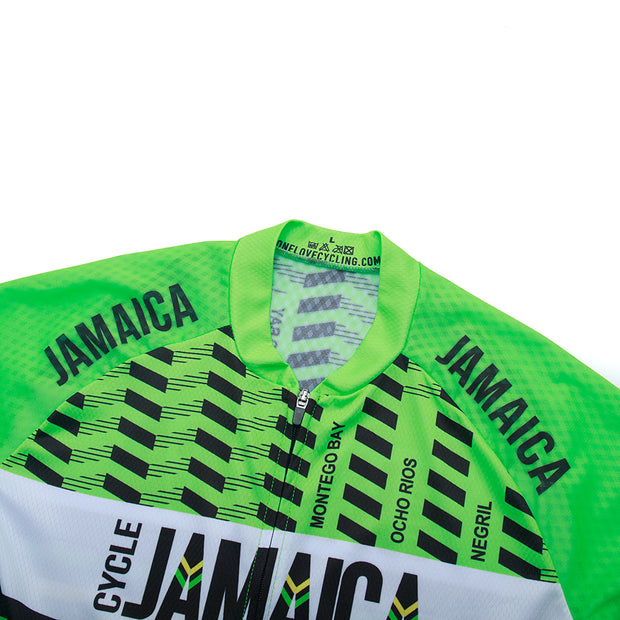 Classic -Cycle Jamaica Green Jersey. (M 7x W 29x)