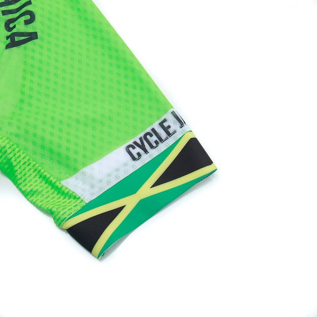 Classic -Cycle Jamaica Green Jersey. (M 7x W 29x)