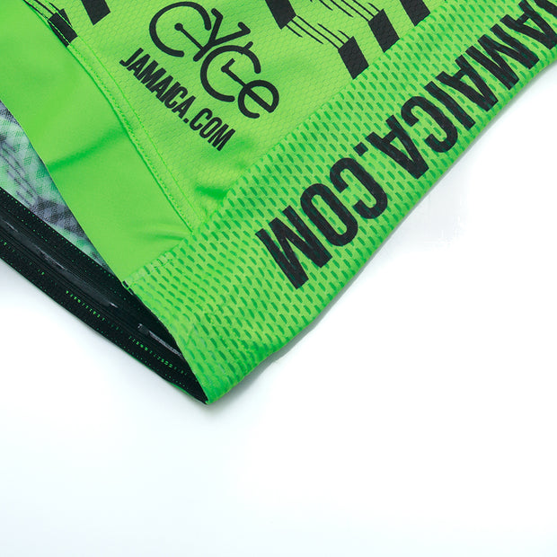 Classic -Cycle Jamaica Green Jersey. (M 7x W 29x)